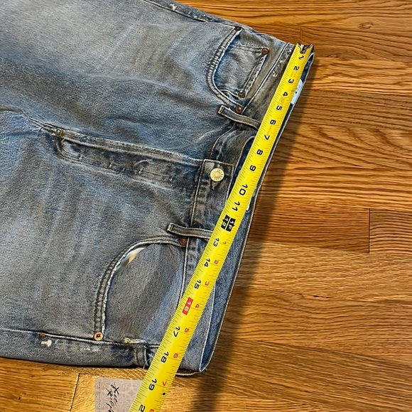 NWT AGolde 90’s Pinch High Rise Straight Size 33 - Picture 7 of 16